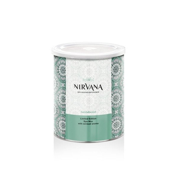 800g Nirvana - Sandal Wood - Varmt Vax Burk - Italwax
