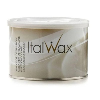 400g White Chocolate - Varmt Vax Burk - Italwax - Varmvax - Burk -glamandbeauty.se