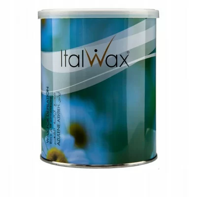 Varmt Vax - 800g - Italwax - Azulene - Varmvax - Burk -glamandbeauty.se