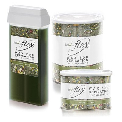 400g Flex - Algae - Varmt Vax Burk - Italwax - Varmvax - Burk -glamandbeauty.se