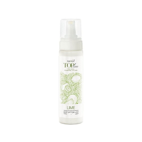 200ml Före vaxning skum lotion - Lime - TOP Line - Italwax