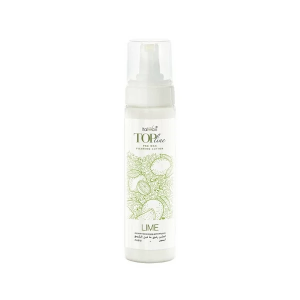 200ml Före vaxning skum lotion - Lime - TOP Line - Italwax
