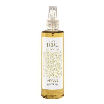 250ml Efter vaxning lotion - Argan - TOP Line - Italwax - Talk / Oljor / Lotion - Före / Efter -glamandbeauty.se