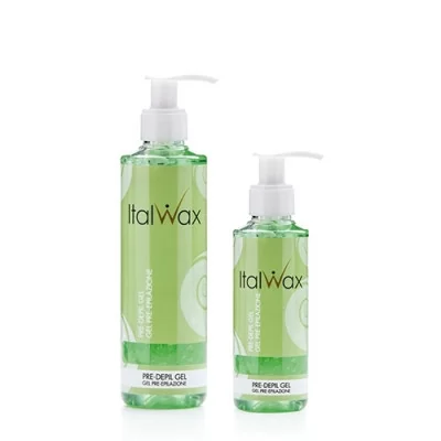 Italwax - Före vaxning - Gel - 250ml - Talk / Oljor / Lotion - Före / Efter -glamandbeauty.se