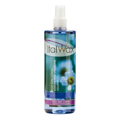 500ml Efter vaxning lotion - Azulene - Italwax  - Talk / Oljor / Lotion - Före / Efter -glamandbeauty.se