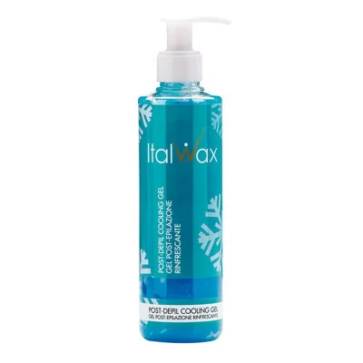 Italwax - Efter vaxning - Cooling gel - 100ml - Menthol - Talk / Oljor / Lotion - Före / Efter -glamandbeauty.se