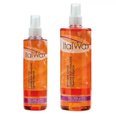 Italwax - Lotion efter vaxning - Orange - 100ml - Talk / Oljor / Lotion - Före / Efter -glamandbeauty.se