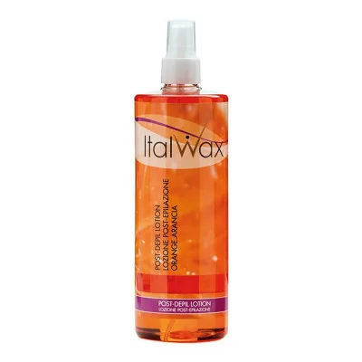 Italwax - Lotion efter vaxning - Orange - 500ml - Talk / Oljor / Lotion - Före / Efter -glamandbeauty.se