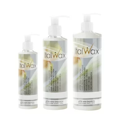 Italwax - Emulsion Hair Growth Retardant White Orchid - 100 ml - Talk / Oljor / Lotion - Före / Efter -glamandbeauty.se