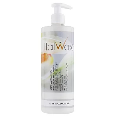 Italwax - Emulsion Hair Growth Retardant White Orchid - 500 ml - Talk / Oljor / Lotion - Före / Efter -glamandbeauty.se