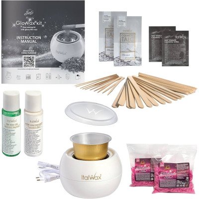 Italwax - Glowax - Solo kit - Vax - Varmvax - Flingor -glamandbeauty.se