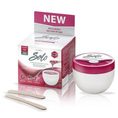 250ml Vax kit - Wild Berry - Solo - Italwax - Solo - Glowax - För hemmabruk -glamandbeauty.se