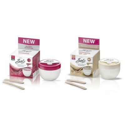 250ml Vax kit - White Chocolate - Solo - Italwax - Solo - Glowax - För hemmabruk -glamandbeauty.se