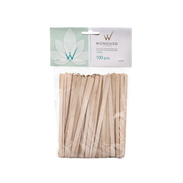 100st Spatula för vaxning - Face small - Monouso - Italwax