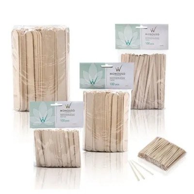 100st Spatula för vaxning - Face small - Monouso - Italwax - Tillbehör Vaxning -glamandbeauty.se 100st Spatula för vaxning - Face small - Monouso - Italwax - Tillbehör Vaxning -glamandbeauty.se