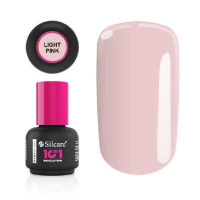 Silcare - 10in1 Revolution - Light Pink 15 ml - Builder - Soak off -glamandbeauty.se Silcare - 10in1 Revolution - Light Pink 15 ml - Builder - Soak off -glamandbeauty.se