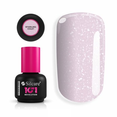 Silcare - 10in1 Revolution - Sparkling Violet 15 ml - Builder - Soak off -glamandbeauty.se Silcare - 10in1 Revolution - Sparkling Violet 15 ml - Builder - Soak off -glamandbeauty.se