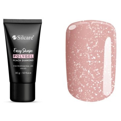 Silcare - Peach Diamond - Polygel - Easy shape - Easy Shape - Polygel -glamandbeauty.se