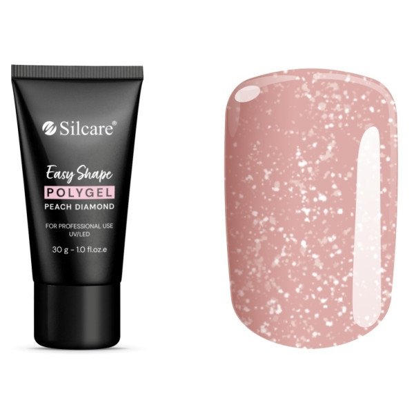 Silcare  - Peach Diamond - Polygel - Easy shape