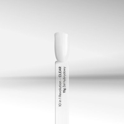 Silcare - 10in1 Revolution - Clear 15 ml - Builder - Soak off -glamandbeauty.se Silcare - 10in1 Revolution - Clear 15 ml - Builder - Soak off -glamandbeauty.se