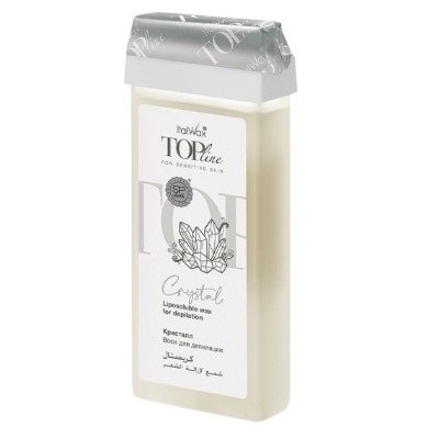 100g Crystal - Roll on vax - Top Line - Italwax - Varmvax - Roll on -glamandbeauty.se