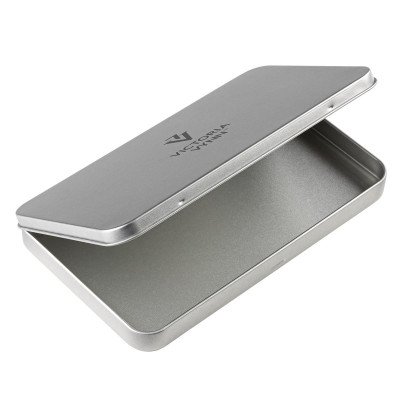 Nail Art Box - Victoria Vynn - Silver 18x11x1,5 cm - Nagelfolie -glamandbeauty.se Nail Art Box - Victoria Vynn - Silver 18x11x1,5 cm - Nagelfolie -glamandbeauty.se