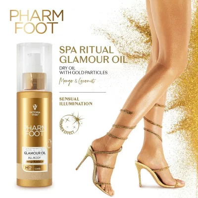 Pharm Foot - Glamour Oil - Spa Ritual - H2 - 120 ml - Krämer -glamandbeauty.se