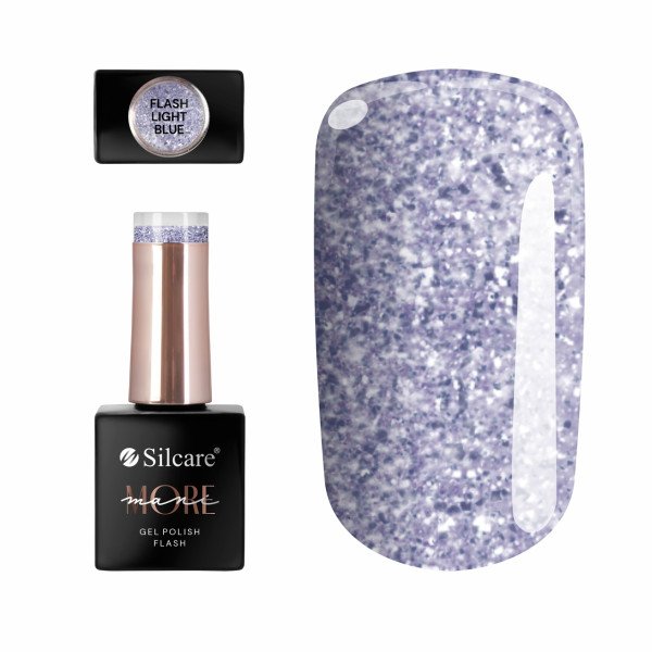 Gellack - ManiMore - Flash - Light Blue - Silcare