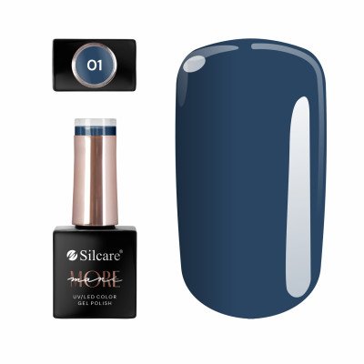 Gellack - ManiMore - 001 - Silcare - ManiMORE - Alla -glamandbeauty.se