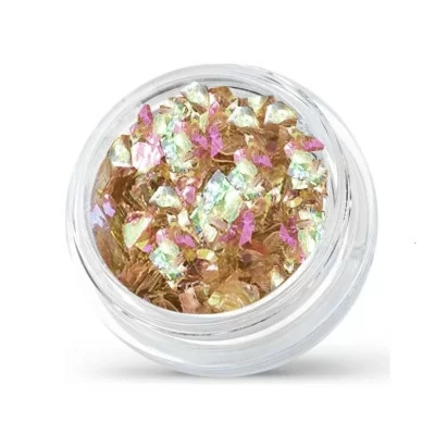 Nagelglitter - Hologram folie - 25 - Flakes - Glitter -glamandbeauty.se