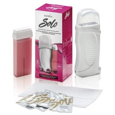 Kit - Vax rolll on - Solo - Italwax - Solo - Glowax - För hemmabruk -glamandbeauty.se