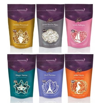 100g filmvax - Solo - Juillet Nicois - Italwax - Varmvax - Flingor -glamandbeauty.se