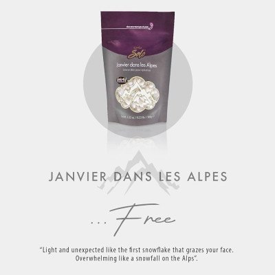 100g filmvax - Solo - Janvier Dans Les Alpes - Italwax - Varmvax - Flingor -glamandbeauty.se