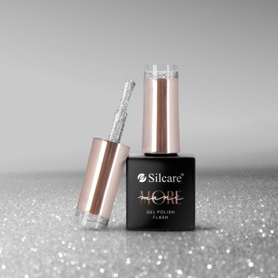 Gellack - ManiMore - Flash - Silver - Silcare - ManiMORE - Alla -glamandbeauty.se Gellack - ManiMore - Flash - Silver - Silcare - ManiMORE - Alla -glamandbeauty.se