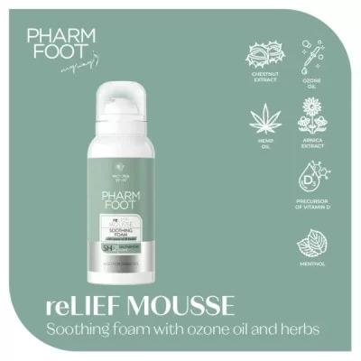 Pharm Foot - Herbal - Relief Mousse - 105 ml - Krämer -glamandbeauty.se