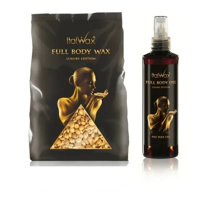 Vax i flingor - Luxury Edition - 1 kg - Italwax - Varmvax - Flingor -glamandbeauty.se