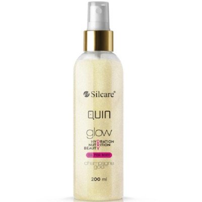 Quin - Torr kroppsolja - Glow Dry Oil - Champagne gold - 200 ml - Bodylotion / Krämer -glamandbeauty.se Quin - Torr kroppsolja - Glow Dry Oil - Champagne gold - 200 ml - Bodylotion / Krämer -glamandbeauty.se