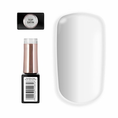 ManiMore - Top coat - Satin Touch - Silcare - Gellack - ManiMORE - Alla -glamandbeauty.se