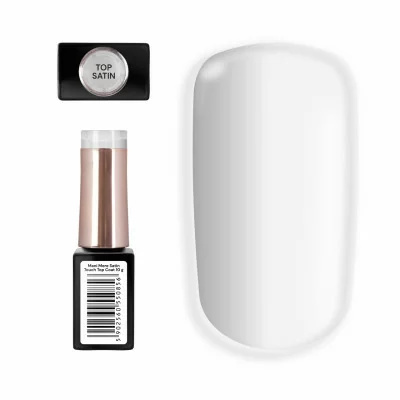 ManiMore - Top coat - Satin Touch - Silcare - Gellack - ManiMORE - Alla -glamandbeauty.se