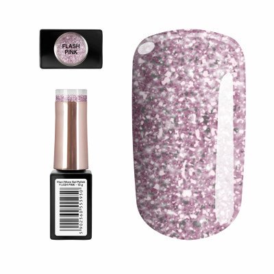 Gellack - ManiMore - Flash - Pink - Silcare - ManiMORE - Alla -glamandbeauty.se