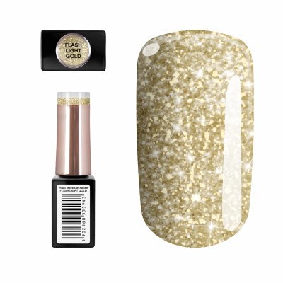 Gellack - ManiMore - Flash - Light Gold - Silcare - ManiMORE - Alla -glamandbeauty.se Gellack - ManiMore - Flash - Light Gold - Silcare - ManiMORE - Alla -glamandbeauty.se