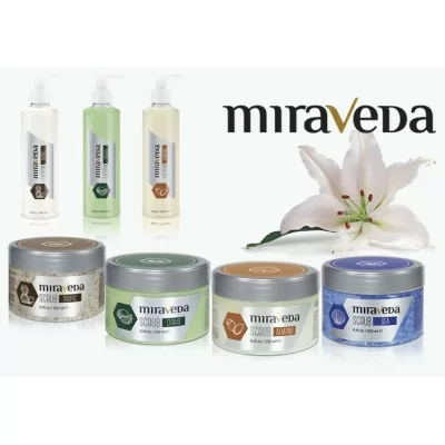 Miraveda - Scrub - Almond - 500 ml - Italwax - Miraveda - Skin care -glamandbeauty.se