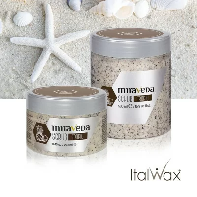 Miraveda - Scrub - Tropic - 500 ml - Italwax - Miraveda - Skin care -glamandbeauty.se