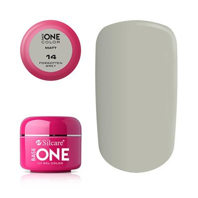Base One - UV Gel - Matt - Forgotten Grey - 14 - 5 gram - UV-gel Matt -glamandbeauty.se