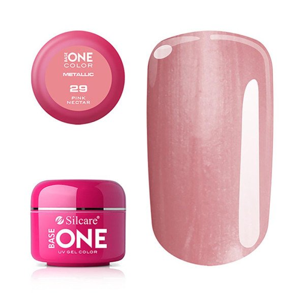 Base One - UV Gel - Metallic - Pink Nectar - 29 - 5g