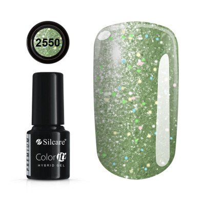 Gellack - Hybrid Color IT Premium - Unicorn - 2550 - Silcare - CIP - Unicorn / Glitter -glamandbeauty.se