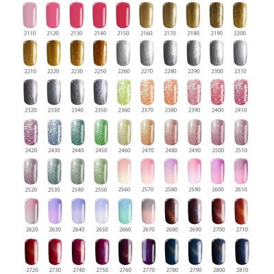 Gellack - Hybrid Color IT Premium - Unicorn - 2550 - Silcare - CIP - Unicorn / Glitter -glamandbeauty.se