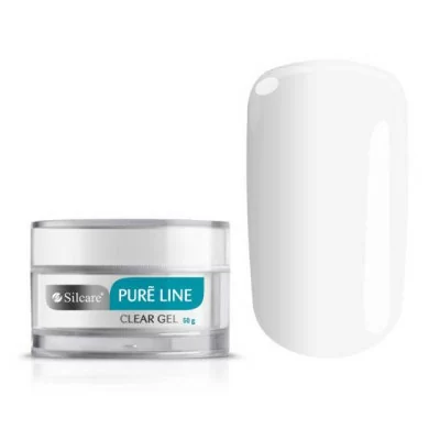 Pure Line - Builder - Clear - 50 gram - Silcare - Serie - Pure Line -glamandbeauty.se