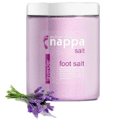 Nappa - Pedikyr system - Fotsalt - Lavender - 1250 g - Fotbad -glamandbeauty.se Nappa - Pedikyr system - Fotsalt - Lavender - 1250 g - Fotbad -glamandbeauty.se