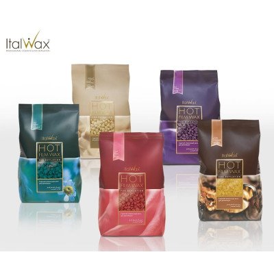 10x1kg Natural - Vax i flingor (Filmvax) - Italwax - Varmvax - Flingor -glamandbeauty.se